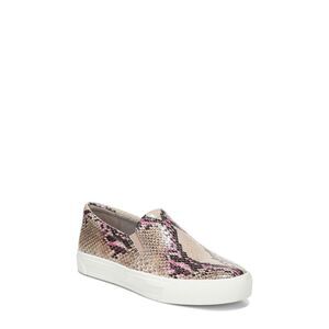NATURALIZER Womens Silver Snake Embossed Non-Slip Aileen Athletic Sneakers 6.5 M